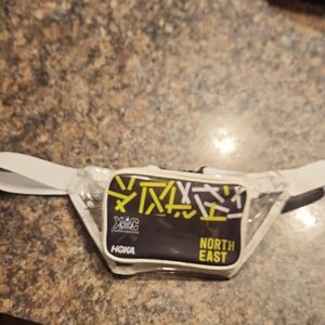 Hoka Black,White, & Clrae Waist Bag Good Condition